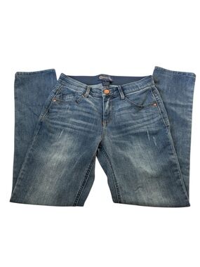 Democracy Women's Blue Straight Leg Jeans